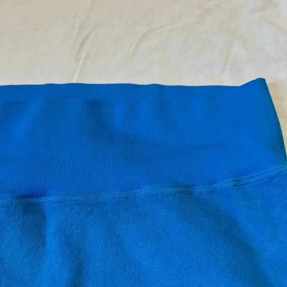 Aerie Blue Terry Cloth Skort Elastic Wasit size XL - Picture 4 of 6